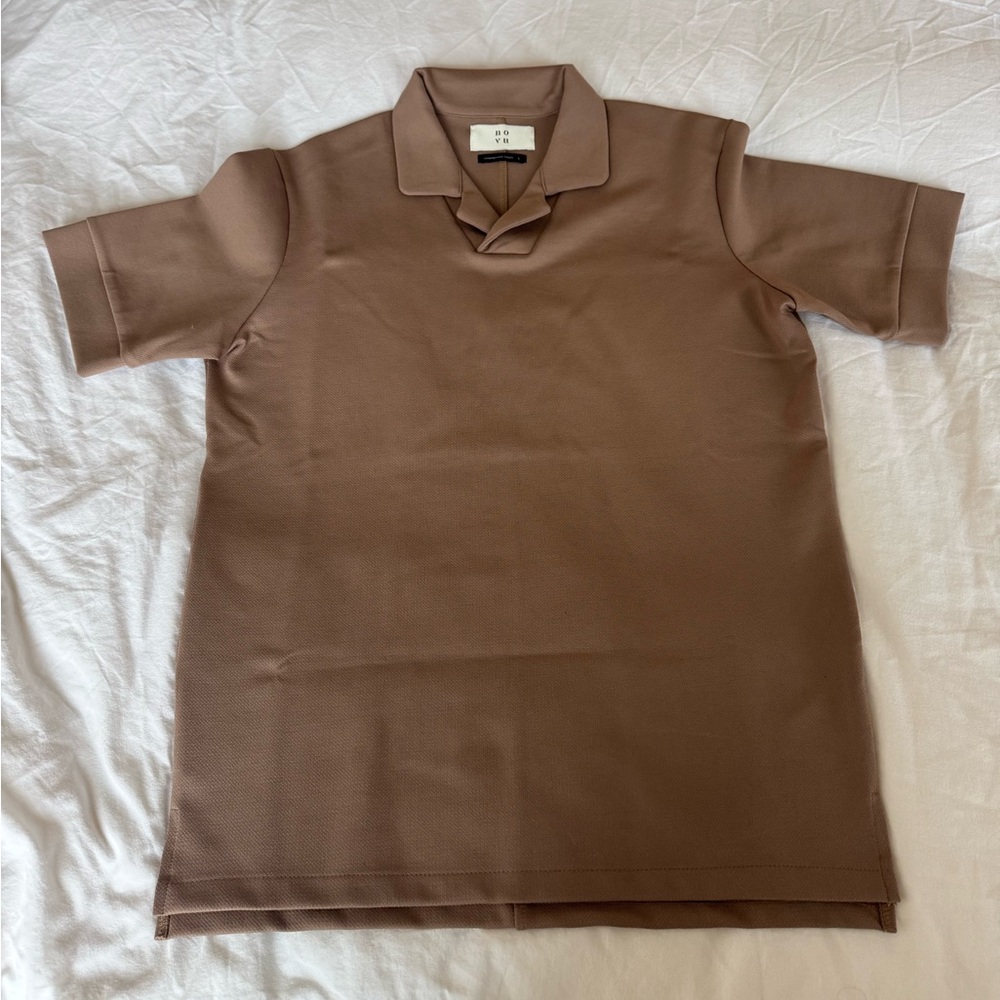 Men's Brown Polo Shirt